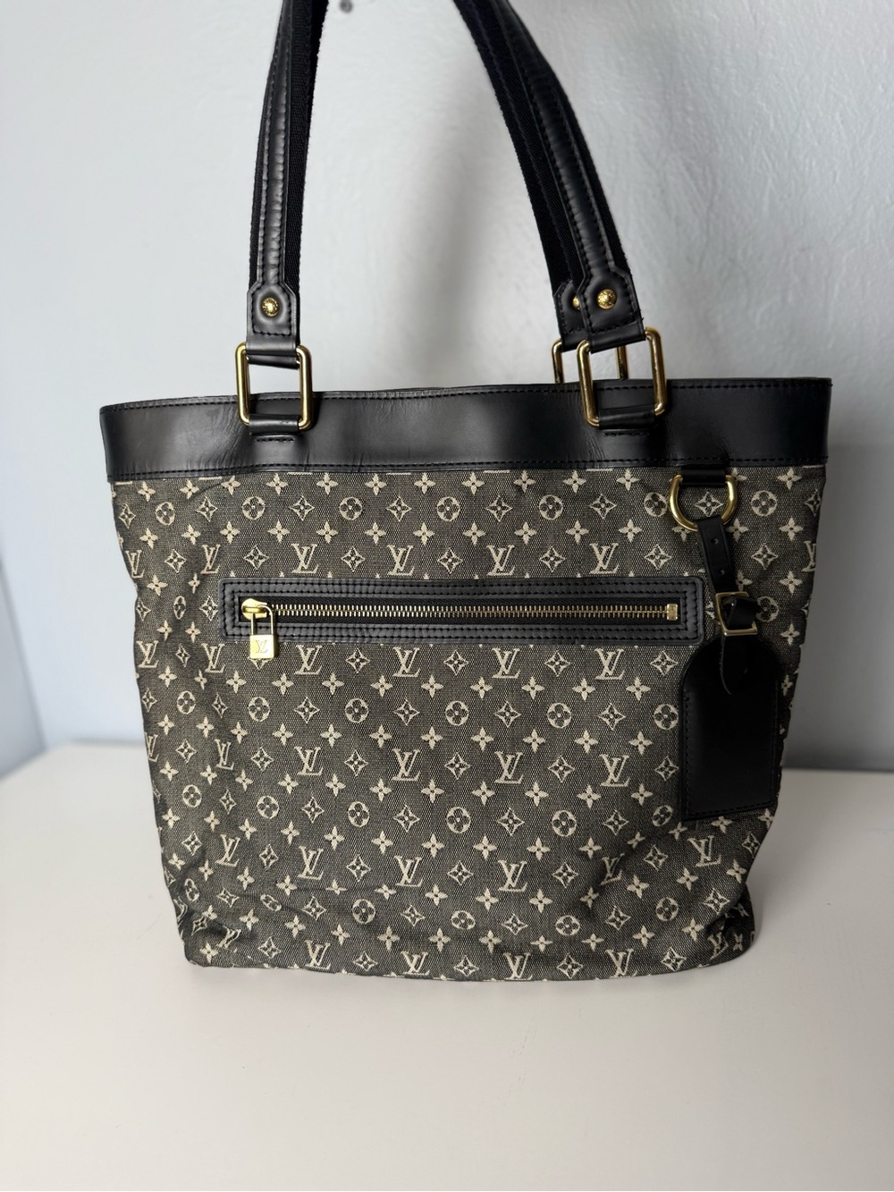 Louis Vuitton Monogram Mini Lin Lucille GM Tote Vintage